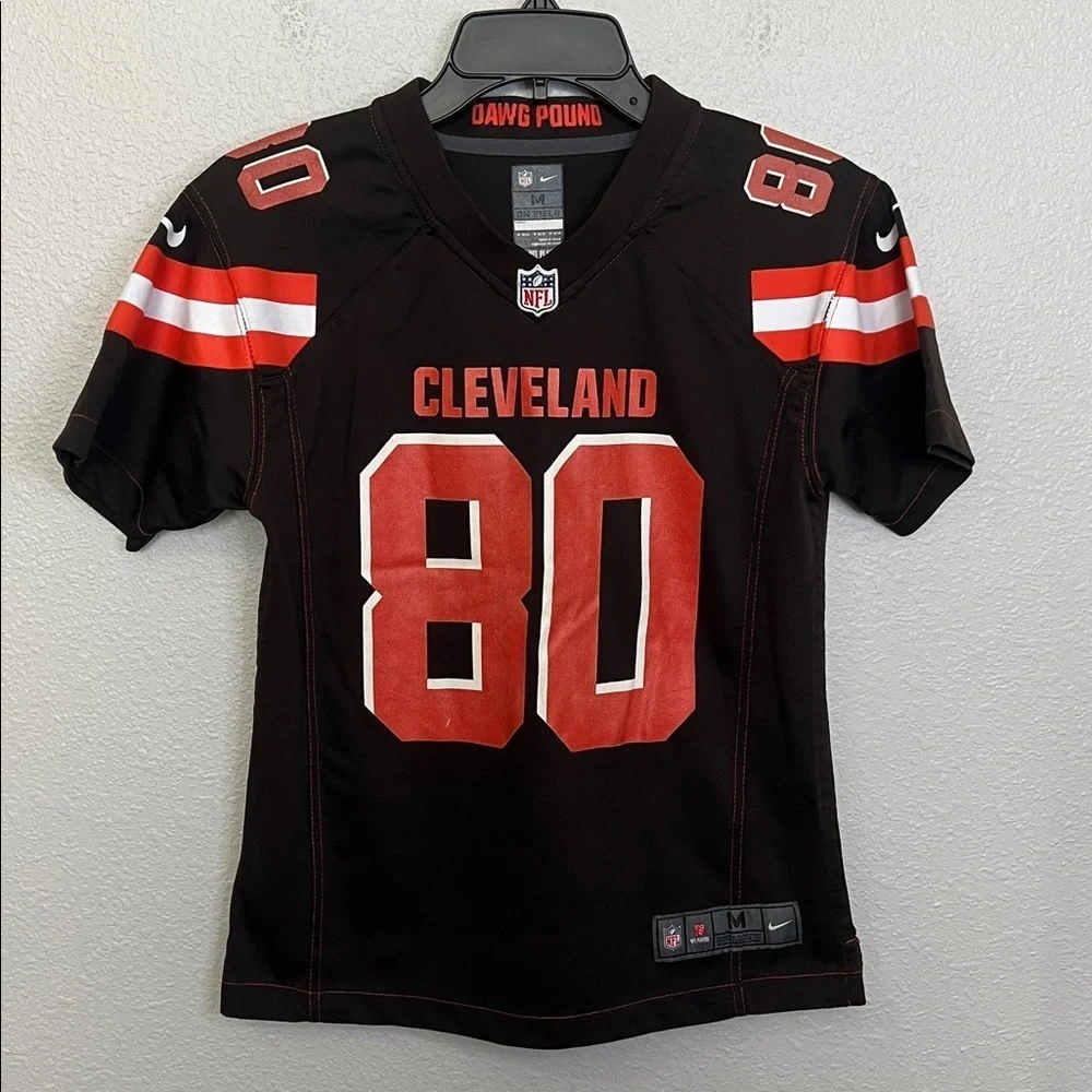 Nike On Field Browns Jersey Landry #80 Youth Size Medium